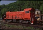 Ann Arbor Alco S-3 #7 at Elberta MI June 1978